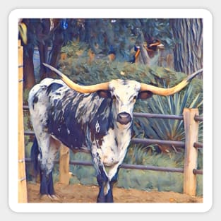 Texas Longhorn Sticker